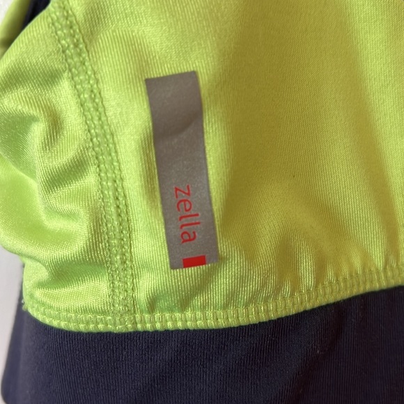 Zella Neon Green Sports Bra Sz. Medium - Picture 3 of 4